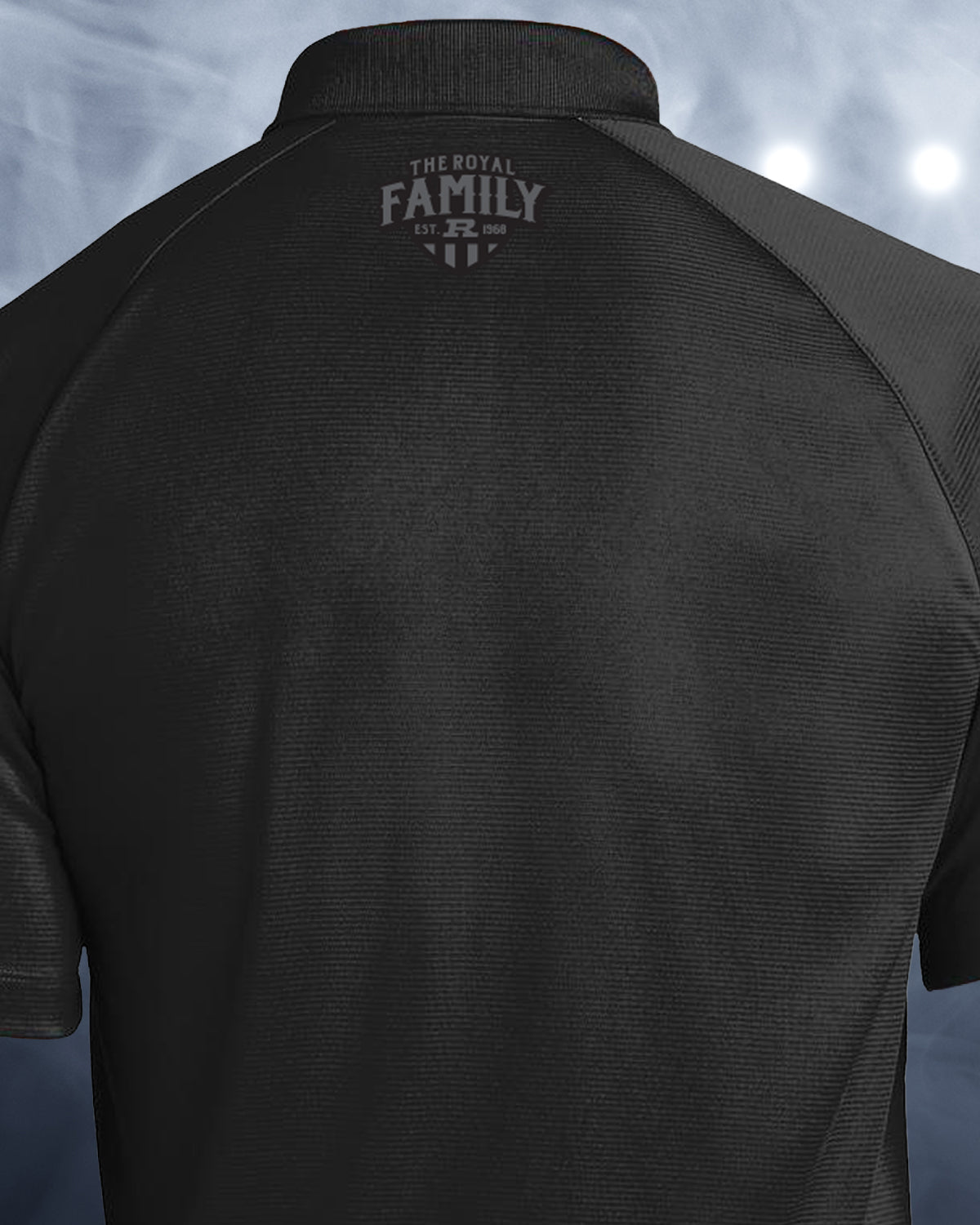 Royal High Staff Black Performance Polo