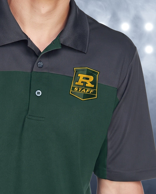 Royal High Staff Colorblock Performance Pique Polo