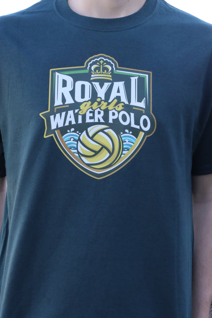 Green Unisex Girls Water Polo T-Shirt