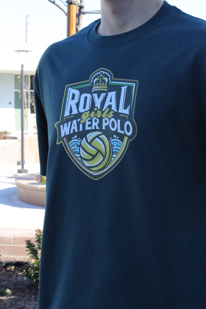 Green Unisex Girls Water Polo T-Shirt