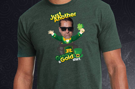 St. Patrick's Green and Gold Shirt