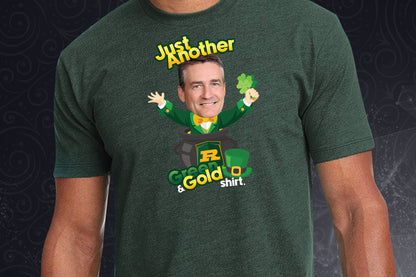 St. Patrick's Green and Gold Shirt