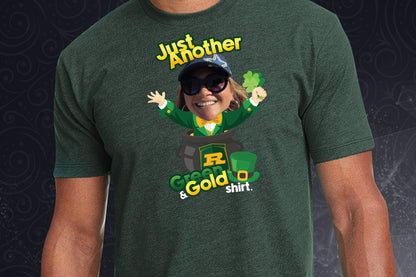 St. Patrick's Green and Gold Shirt